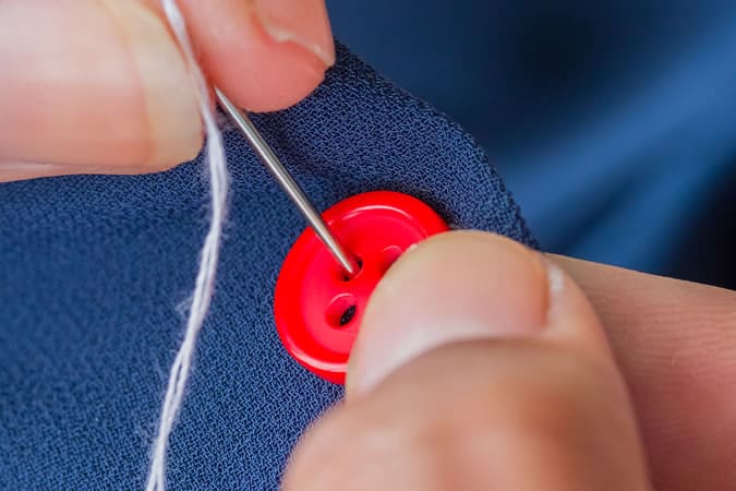 How To Sew A Button