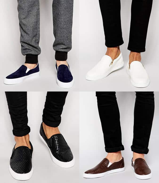 ASOS Slip-On Plimsolls