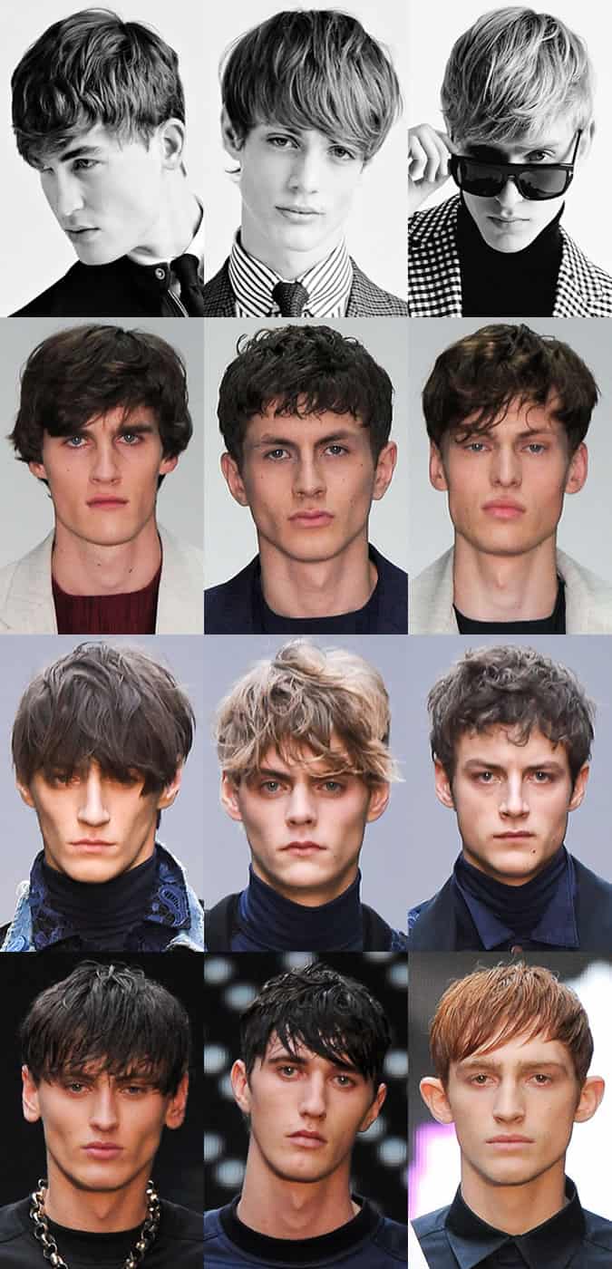 Textured Men's Hair At London Collections: Men AW15