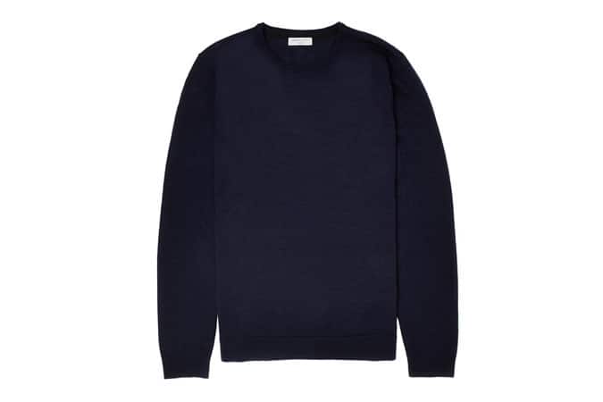 SELECTED TOWER MERINO CREW NECK