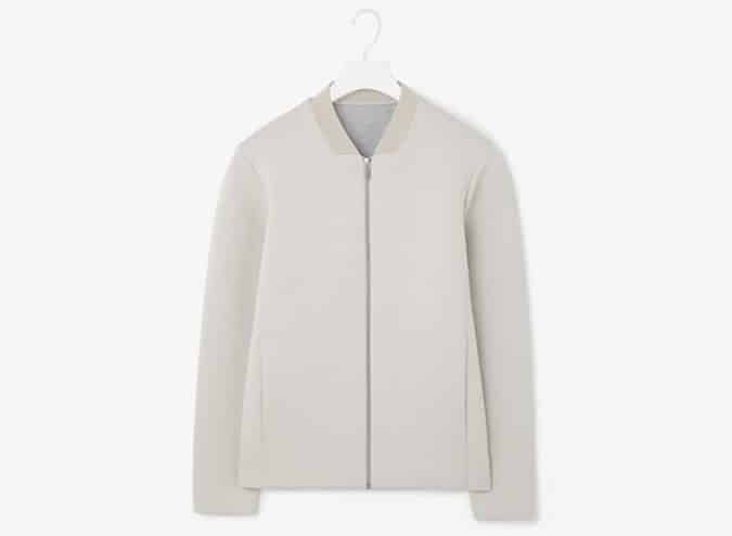 COS PADDED JERSEY JACKET