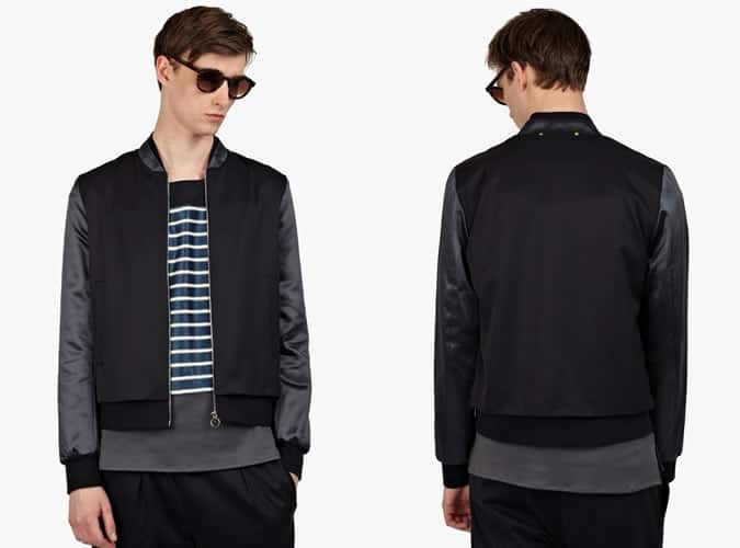  Paul Smith Navy Bomber Jacket