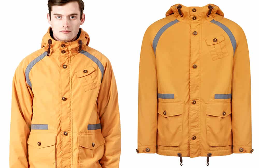 Hamble Parachute Jacket | Orange (RE0341)uh -oh
