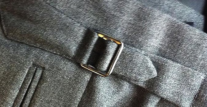 Suit Trousers Should Really Come With Side Adjusters