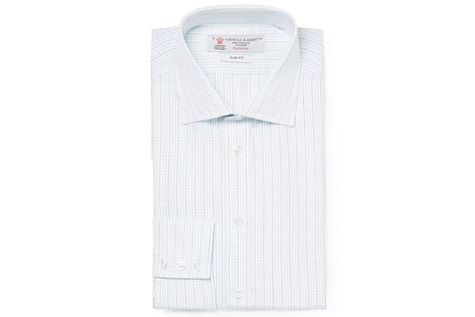 Turnbull & Asser Checked Cotton Shirt