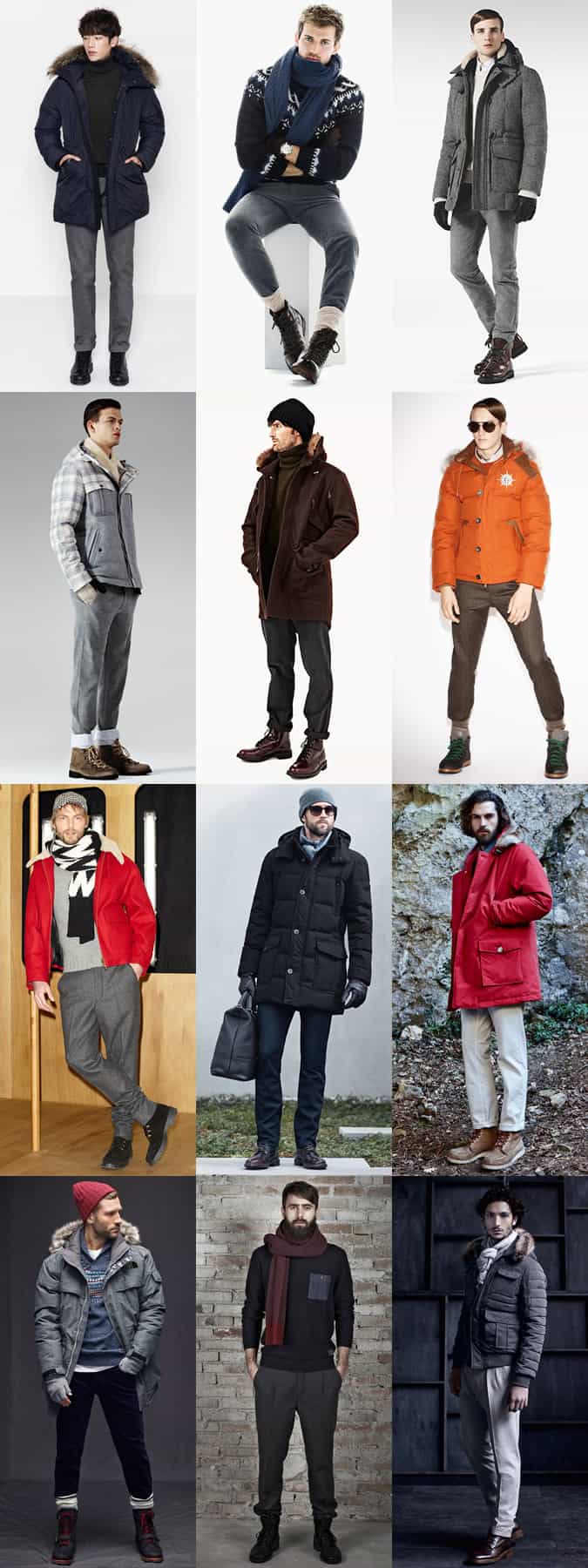 Men's Flannel Trousers, Heavy Cotton Twill Chinos and Corduroys - Winter/Apres-Ski Outfit Inspiration Lookbook
