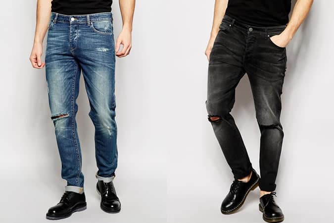 ASOS Skinny Ripped Jeans