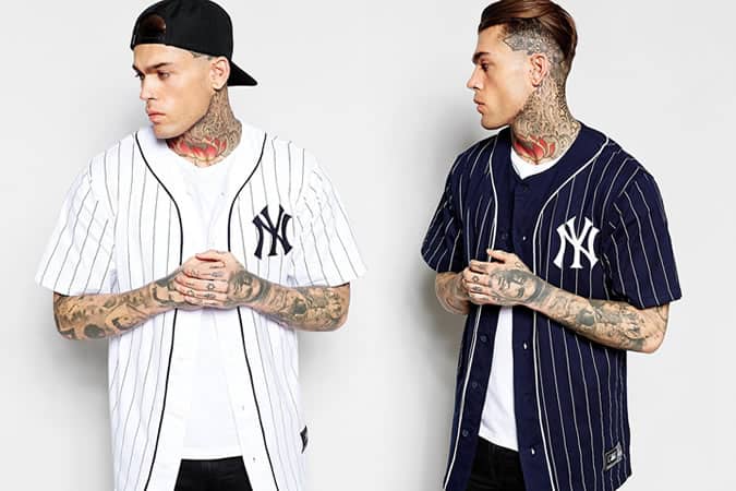 Majestic New York Yankees Longline Baseball Jerseys
