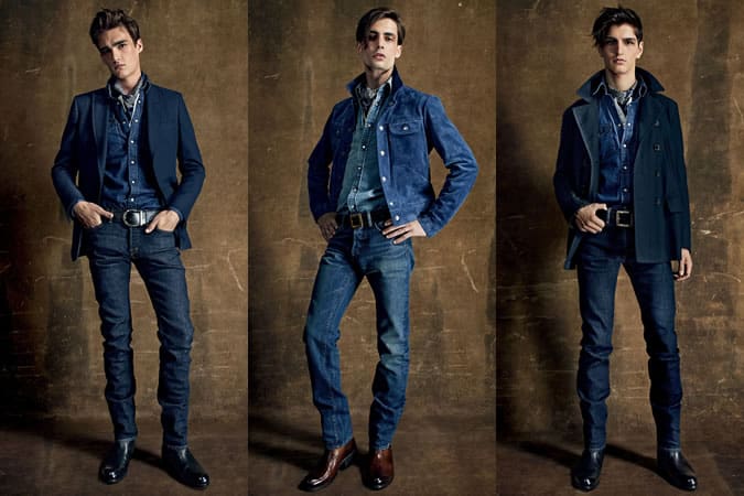 Denim On The SS15 Menswear Runway At Tom Ford