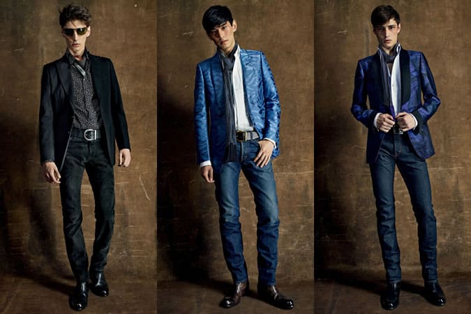 Denim On The SS15 Menswear Runway At Tom Ford