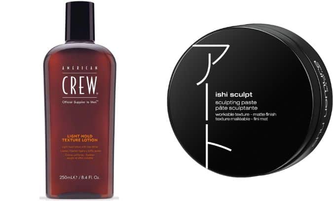 American Crew Light Hold Texture Lotion and Tigi Bed Head Hard To Get