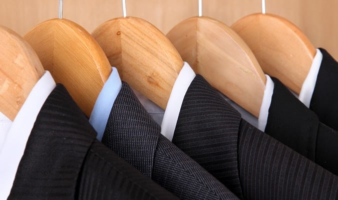 Storing Your Suit Correctly - Use Wooden Hangers