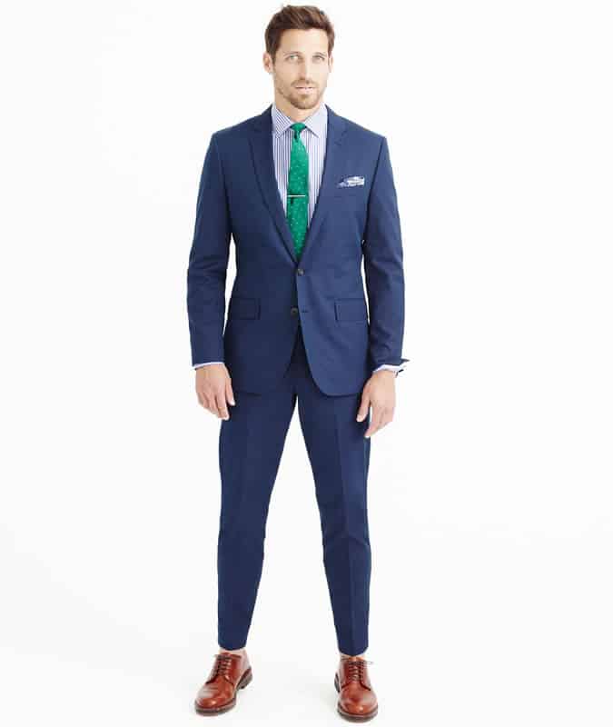 J.Crew Italian Pique Cotton Crosby Suit