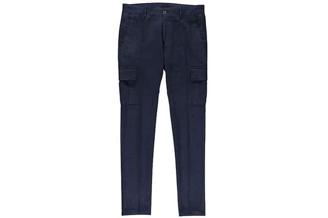 Suit Supply Blue Cargo Trousers