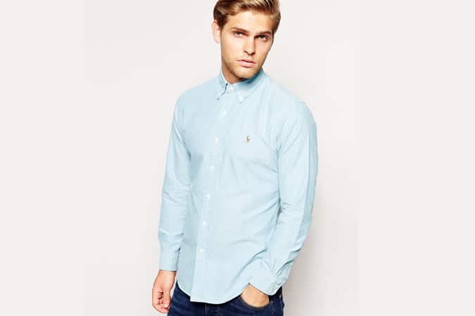 Polo Ralph Lauren Oxford Shirt In Slim Fit