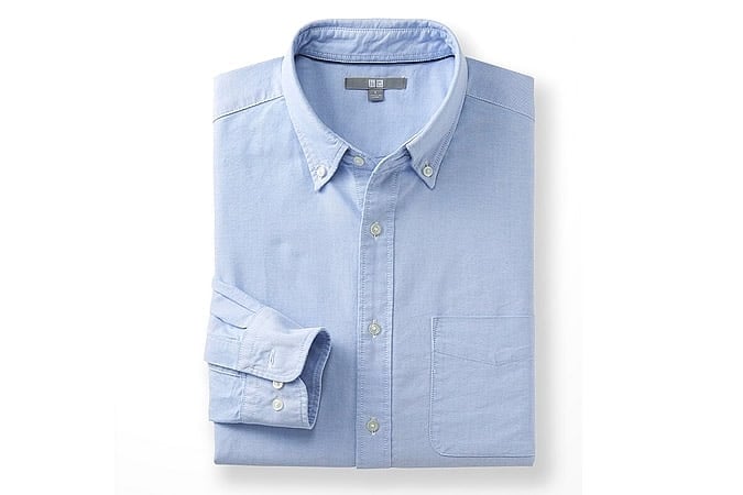 MEN Oxford Long Sleeve Shirt