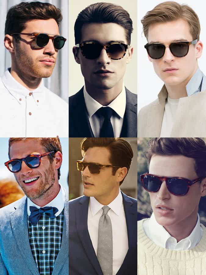 Men's Tortoiseshell Sunglasses Lookbook: Spring/Summer 2015
