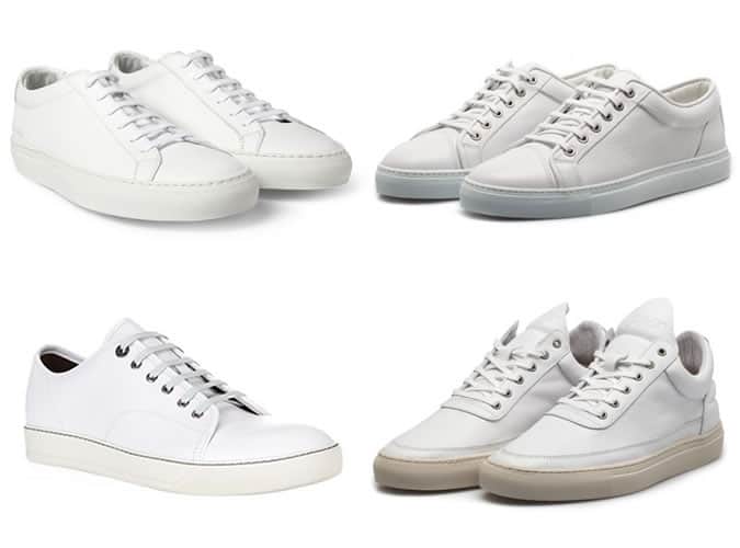 Men's Premium Leather Trainers