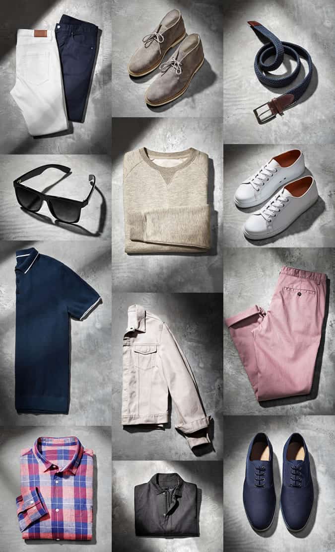 The Linen T-Shirt - H&M Modern Essentials Selected By David Beckham - Spring 2015