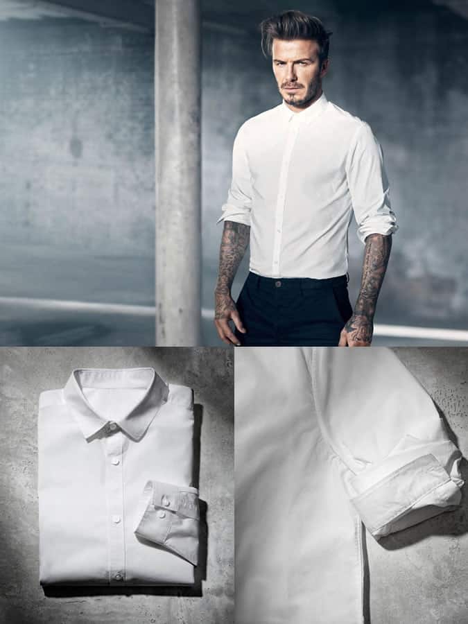 The Poplin Slim-Fit Shirt - H&M Modern Essentials Selected By David Beckham