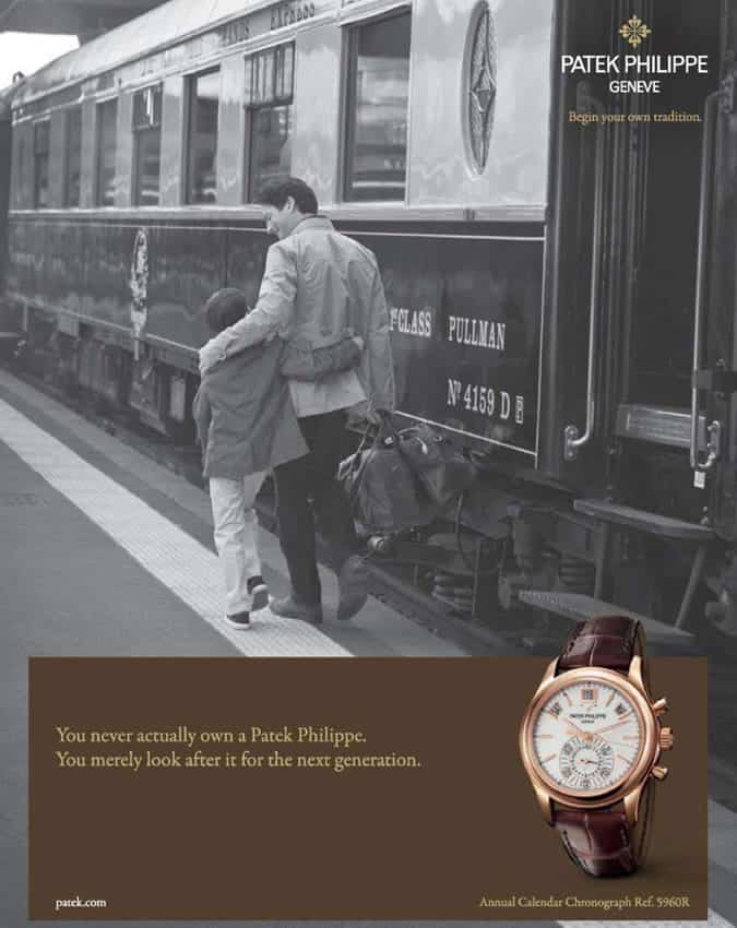Patek Philippe Advertisement