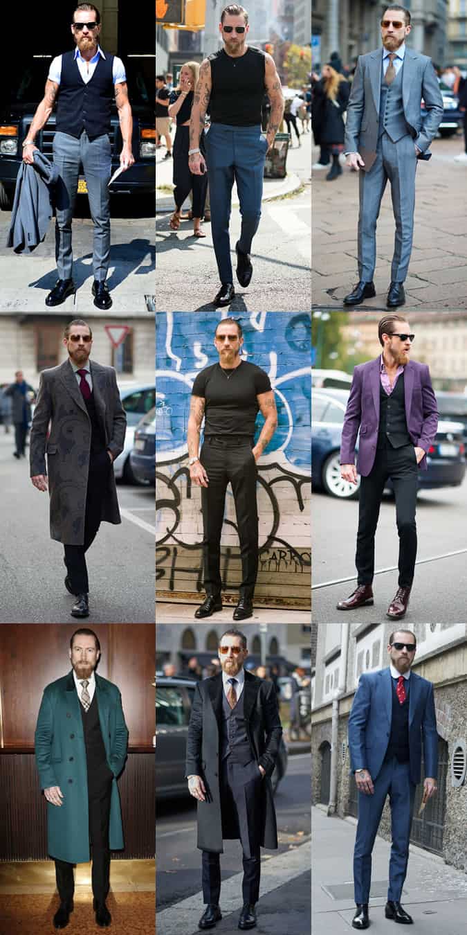 Justin O'Shea Personal Outfit Lookbook