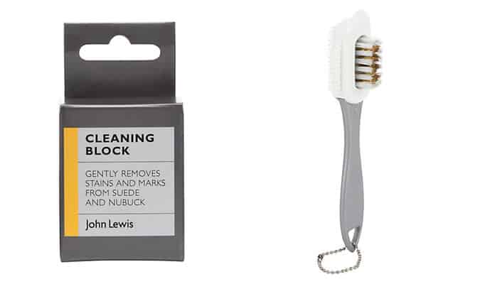 John Lewis Suede Cleaning Block and Brush