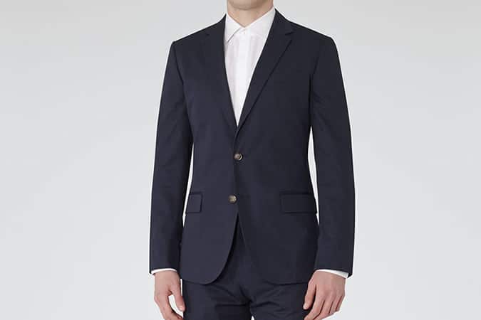Reiss Shannon B Navy Slim Fit Suit