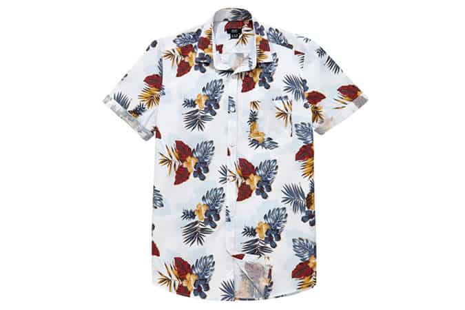 F&F Hawaiian Print Slim Fit Shirt