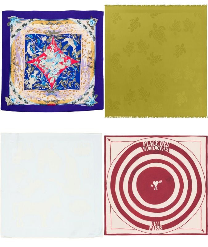 The best scarves, foulards and cravats for men