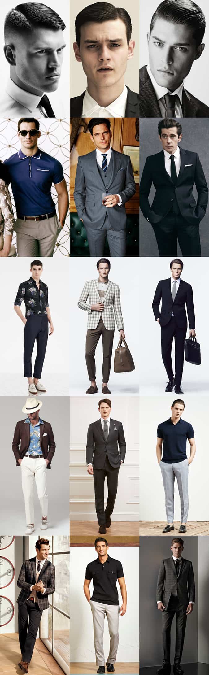 Men's Don Draper-Inspired Outfit Lookbook