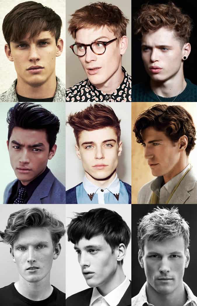 Hairstyles For Clean Shaven Men - Longer Length With Plenty Of Texture