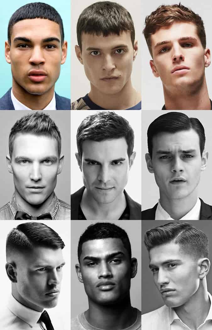 Hairstyles For Clean Shaven Men - Short Back and Sides