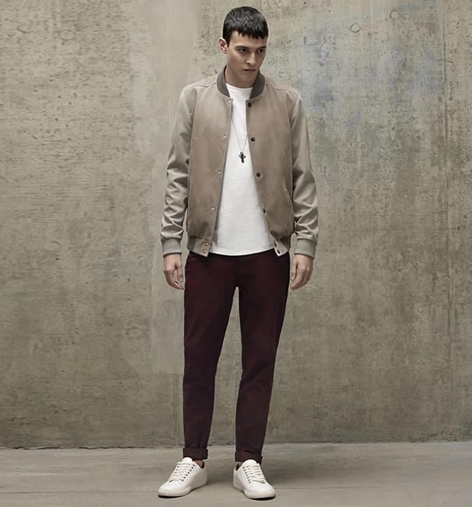Maroon Chinos