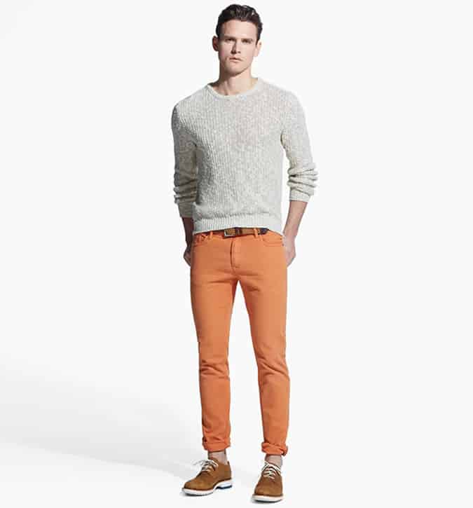 Orange Chinos