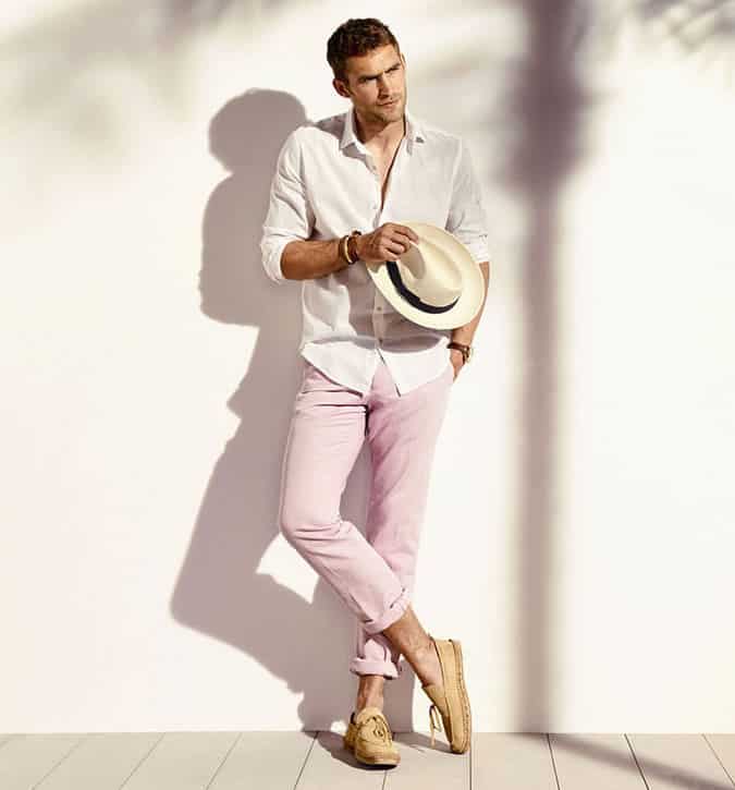 Pink Chinos