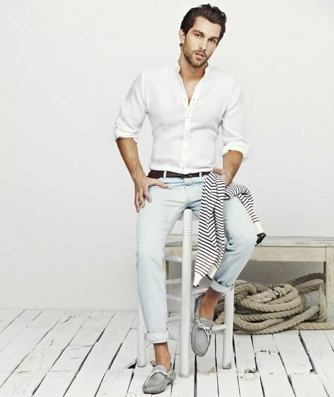 Men's Riviera Outfit Inspiration - Driving Shoes