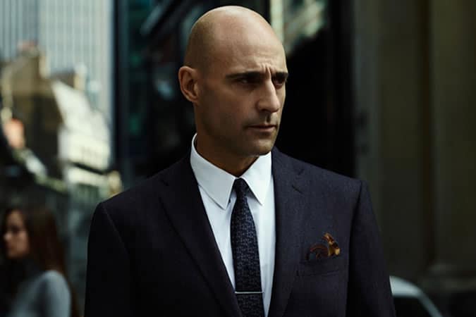 Mark Strong Clean Shaven