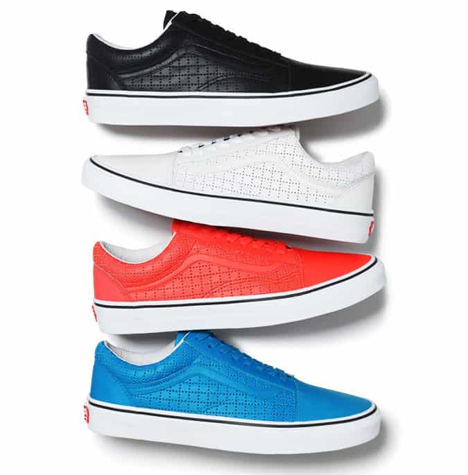 Supreme x Vans Perforated Leather Pack