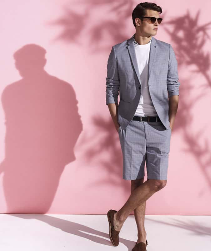 How To Wear Men's Tailored Shorts - As A Short Suit