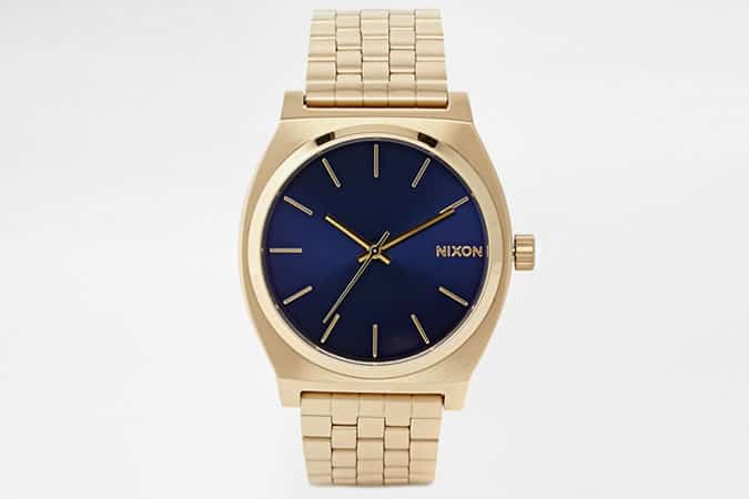 Nixon Time Teller Gold Stainless Steel Watch