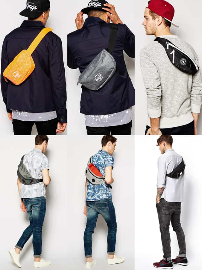 Men's Bum Bags Outfit Inspiration Lookbook