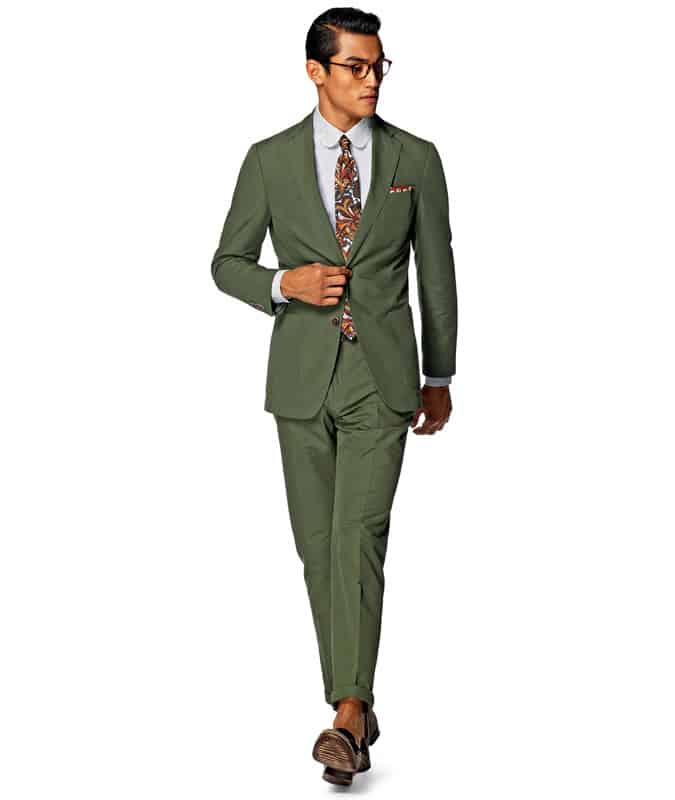 Suitsupply Green Summer Suit
