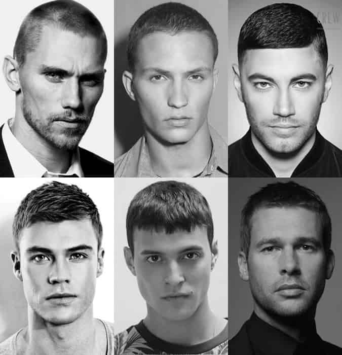 Men's Buzzcut and French Crop Hairstyle Images