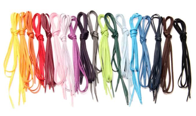FLAT WAXED DRESS SHOE LACES
