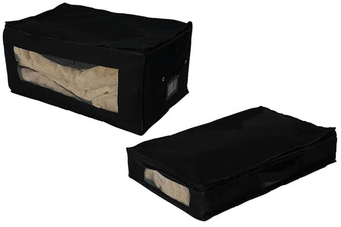 John Lewis Black Clothes Storage
