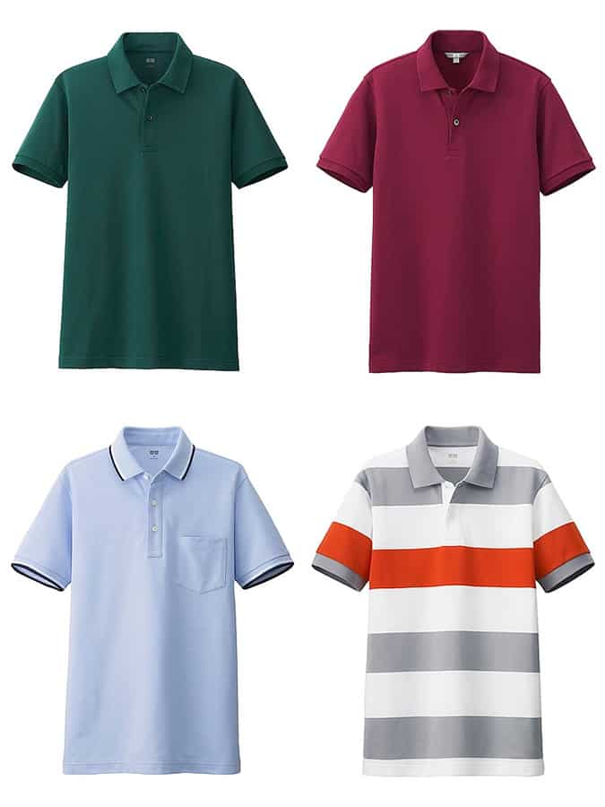 Uniqlo Dry Pique Polo Shirt