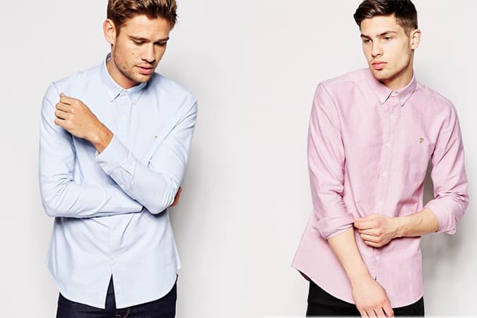 Farah Oxford Shirts for Men