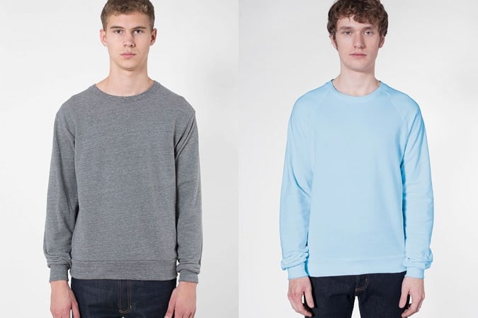 American Apparel Sweatshirts for Men
