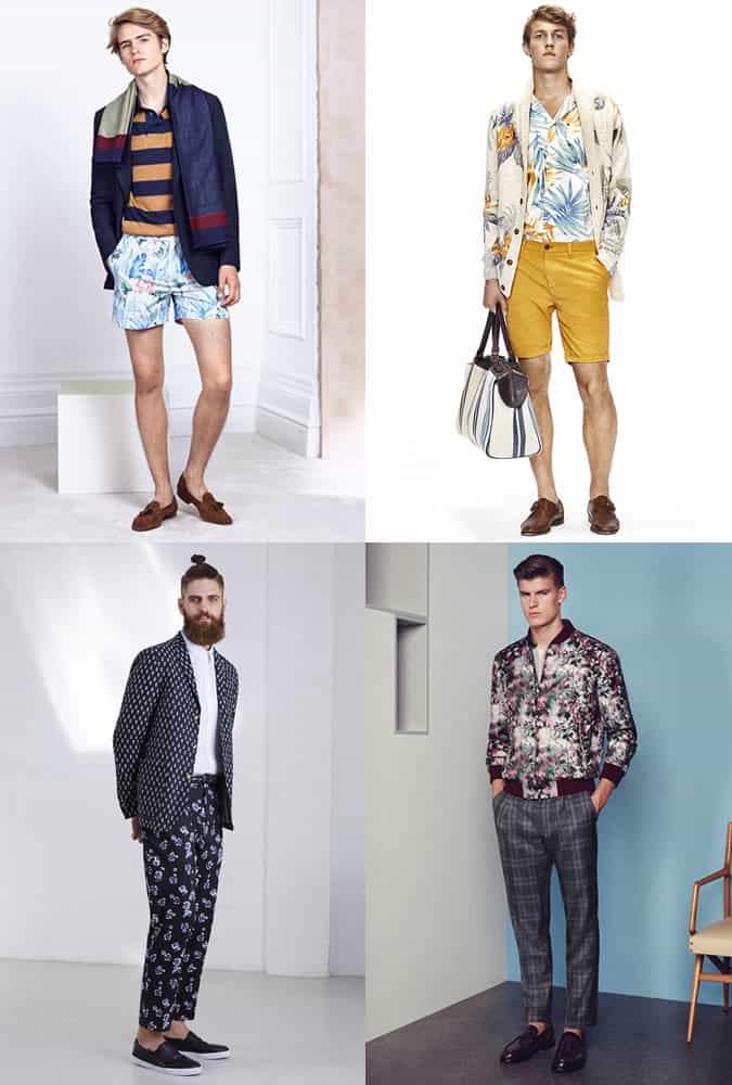 Men's Clashing Prints Outfit Inspiration Lookbook